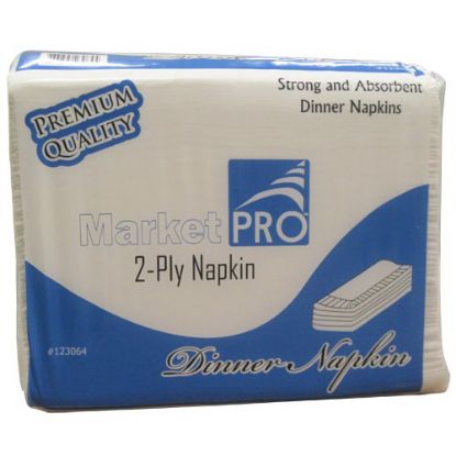 Picture of DINNER NAPKIN 2-PLY WELLCARE - 3000/CASE