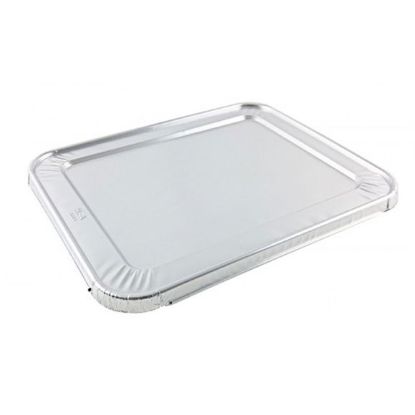 Picture of WELLCARE HAL100 - HALF SIZE ALUM. LID 100CT 