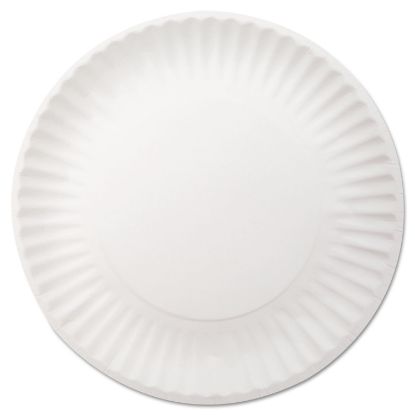 Picture of 9' WHITE NON- COATED PAPER PLATE, 1000 CASE