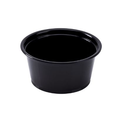 Picture of BLACK - PC20B, WELLCARE 2 OZ BLACK PORTION CUP, 2500CT 