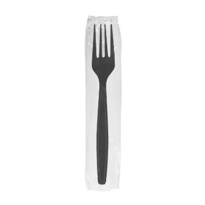Picture of HD WRAPPED FORK - BLACK 1000CT 