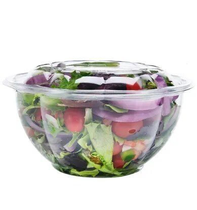 Picture of 32 OZ ROSEWARE CLEAR SALAD BOWL COMBO, 150 CT 