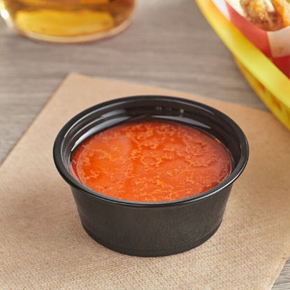 Picture of BLACK - PC30B, WELLCARE 3.25 OZ BLACK PORTION CUP, 2500CT